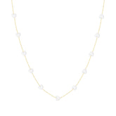 Bohomoon Stainless Steel Holiday Romance Pearl Choker