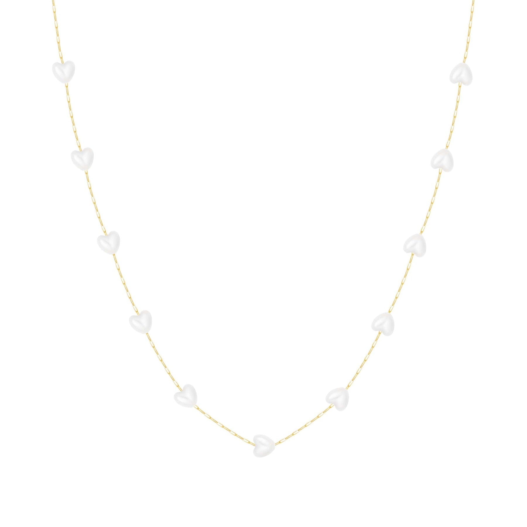 Bohomoon Stainless Steel Holiday Romance Pearl Choker