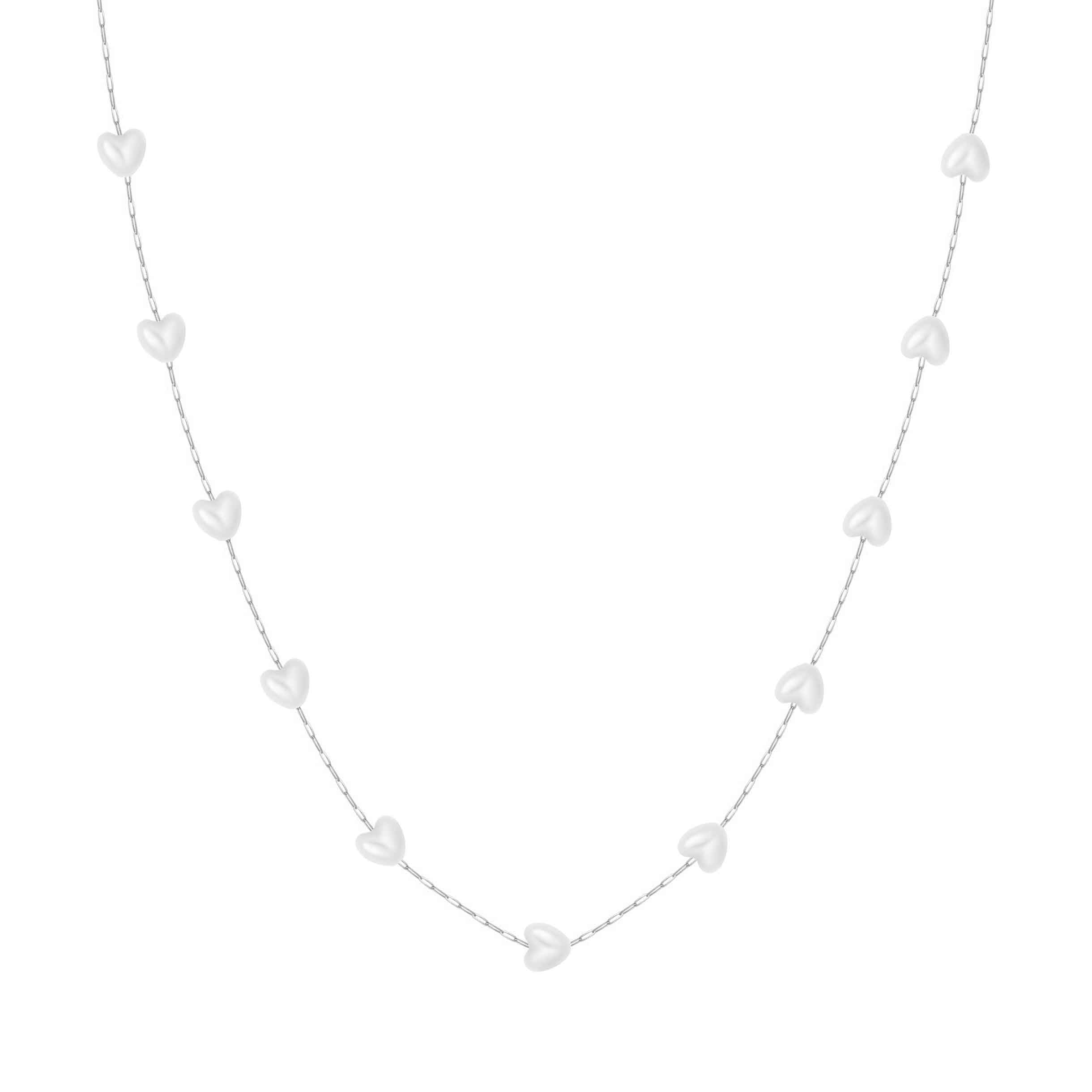 Bohomoon Stainless Steel Holiday Romance Pearl Choker