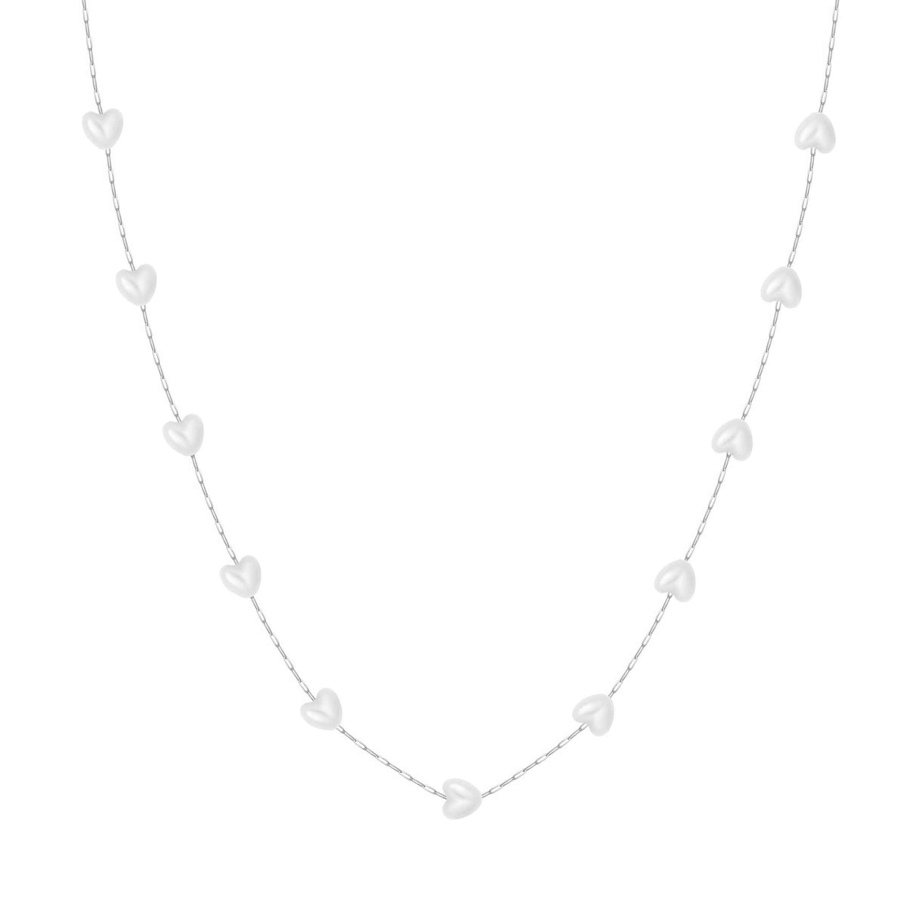 Bohomoon Stainless Steel Holiday Romance Pearl Choker