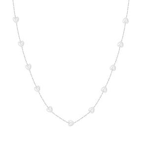 Bohomoon Stainless Steel Holiday Romance Pearl Choker