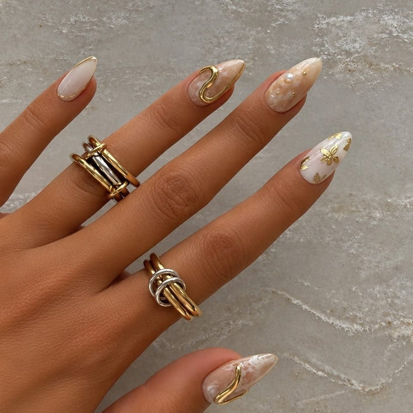 Bohomoon Stainless Steel Hollie Ring