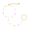 Bohomoon Stainless Steel Horizon Hand Chain Bracelet