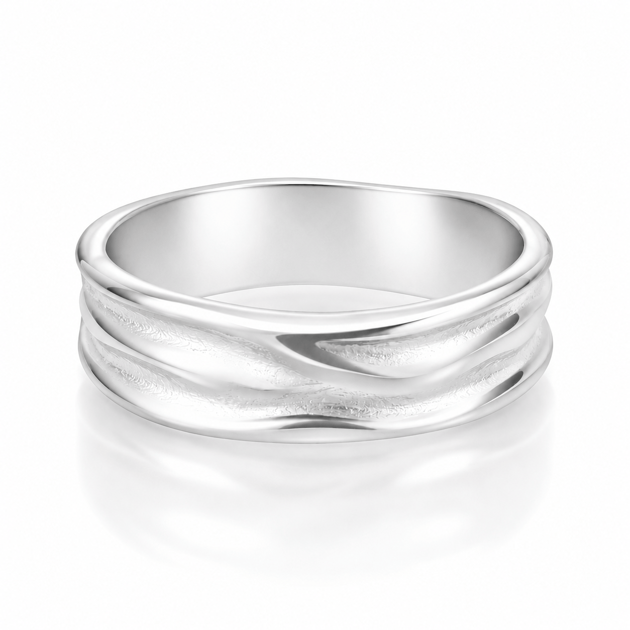 Bohomoon Stainless Steel Hudson Ring