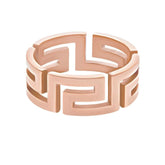 BohoMoon Stainless Steel Hypnotise Ring Rose Gold / US 4 / UK H / EUR 46 / (xxsmall)
