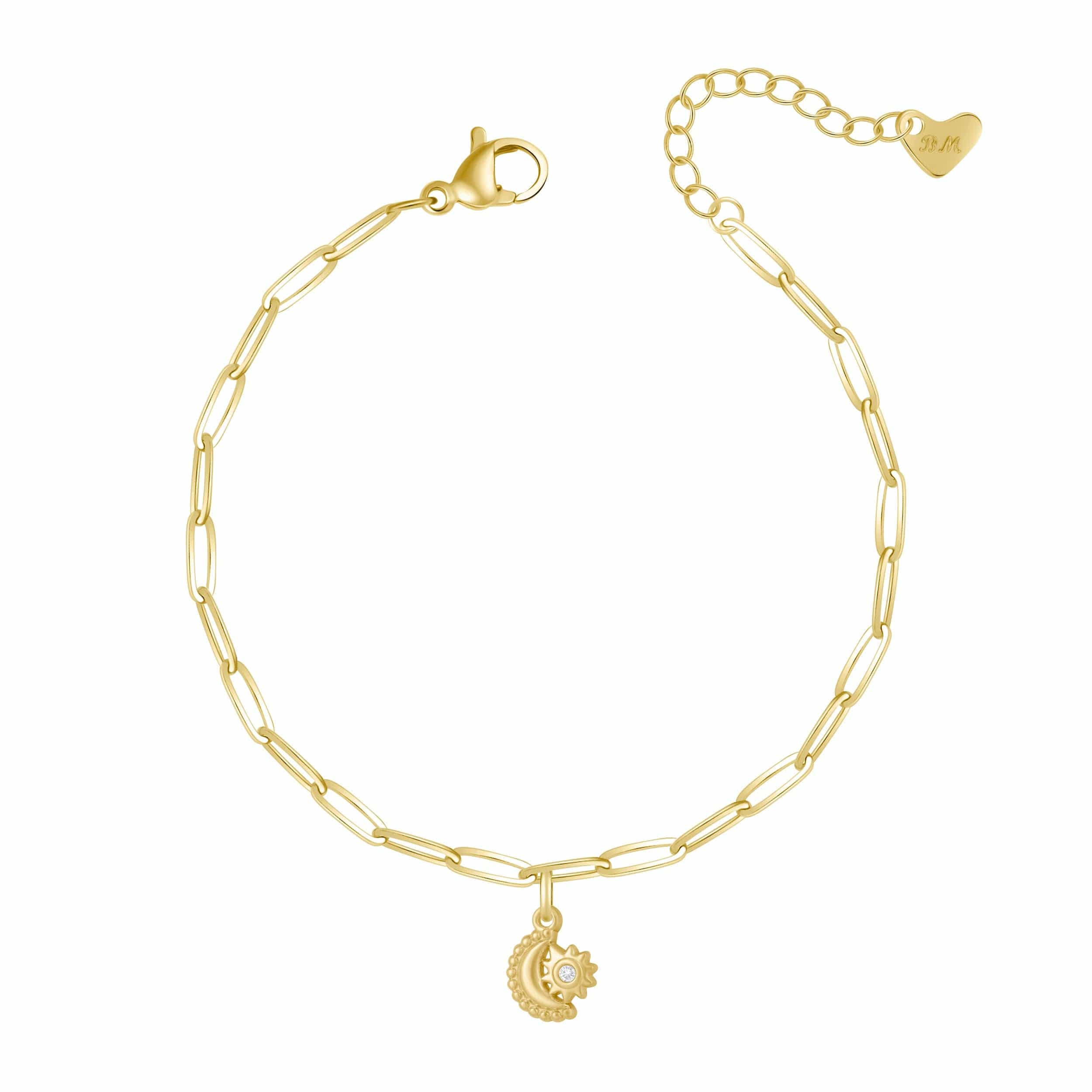 Bohomoon Stainless Steel I Love You Bracelet