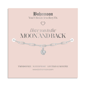 Bohomoon Stainless Steel I Love You Bracelet