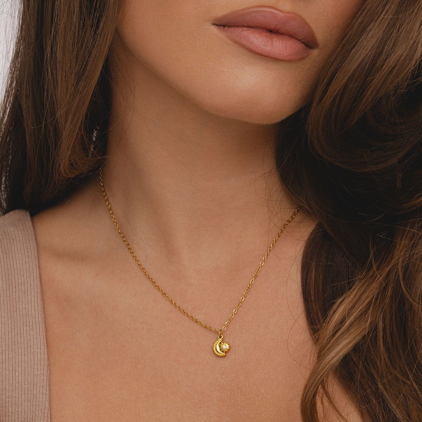 Bohomoon Stainless Steel I Love You Necklace