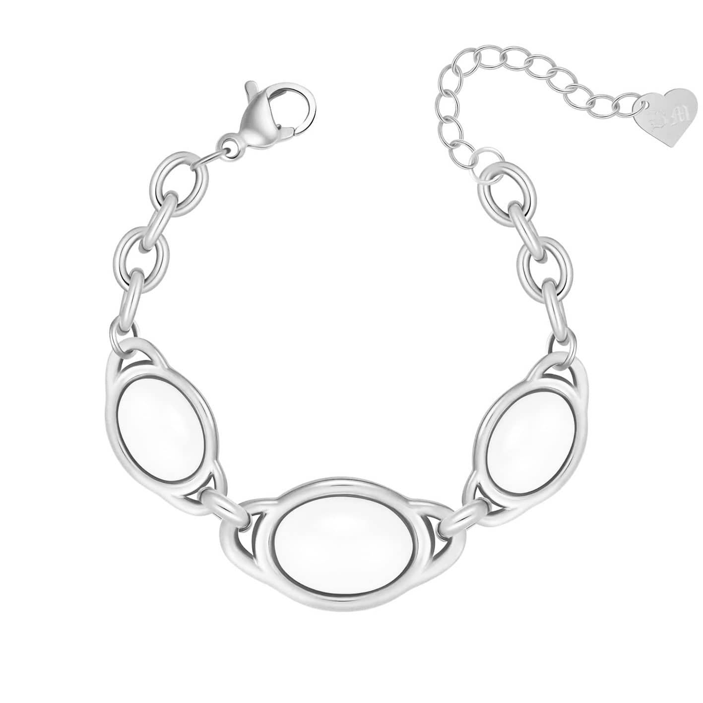 Bohomoon Stainless Steel Imogen Pearl Bracelet