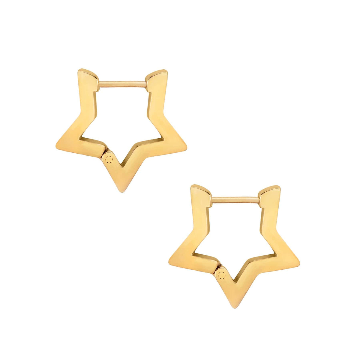 Stars Hoop Earrings