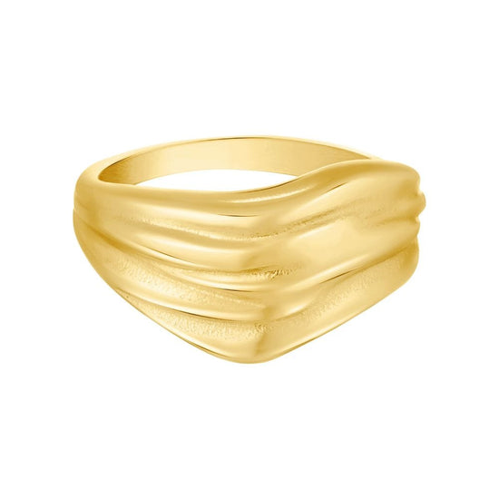 Bohomoon Stainless Steel Indigo Ring