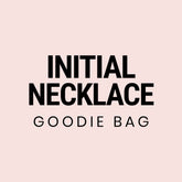 Bohomoon Stainless Steel Initial Necklace Goodie Bag