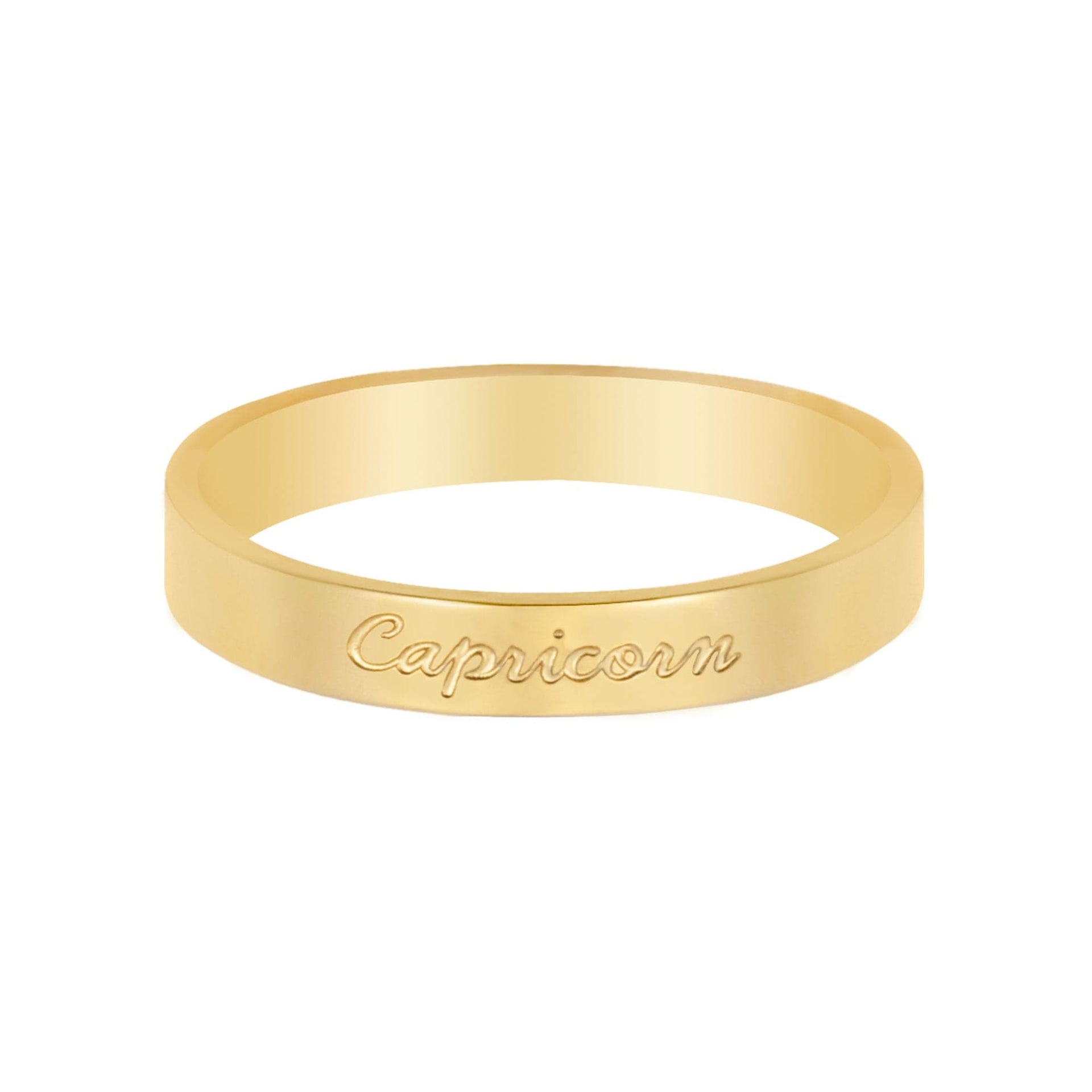 Italic Zodiac Ring