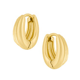 Bohomoon Stainless Steel Jacy Hoop Earrings
