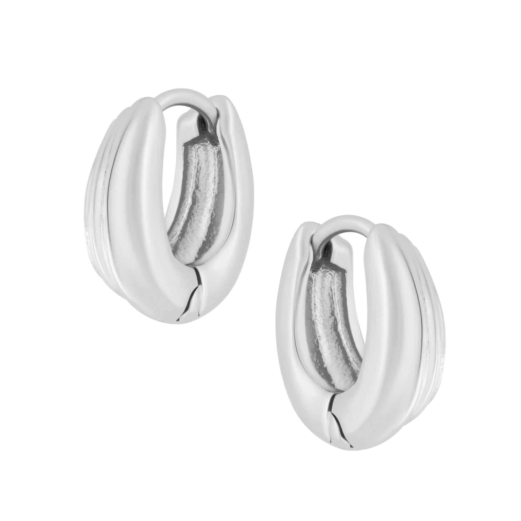 Bohomoon Stainless Steel Jacy Hoop Earrings