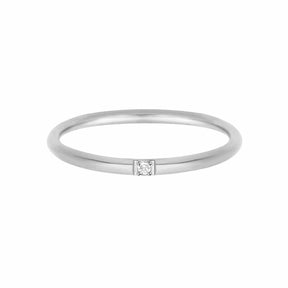 BohoMoon Stainless Steel Jane Ring Silver / US 5 / UK J / EUR 49 (x small)