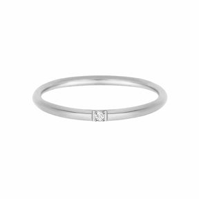 BohoMoon Stainless Steel Jane Ring Silver / US 5 / UK J / EUR 49 (x small)