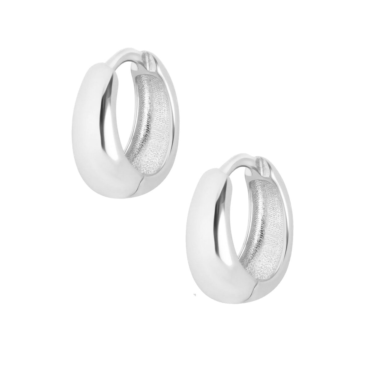 Bohomoon Stainless Steel Janelle Hoop Earrings
