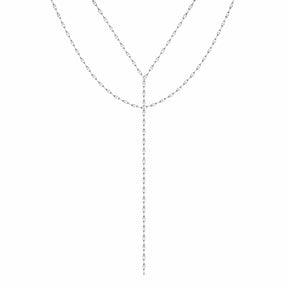 Bohomoon Stainless Steel Jordana Layered Lariat Necklace