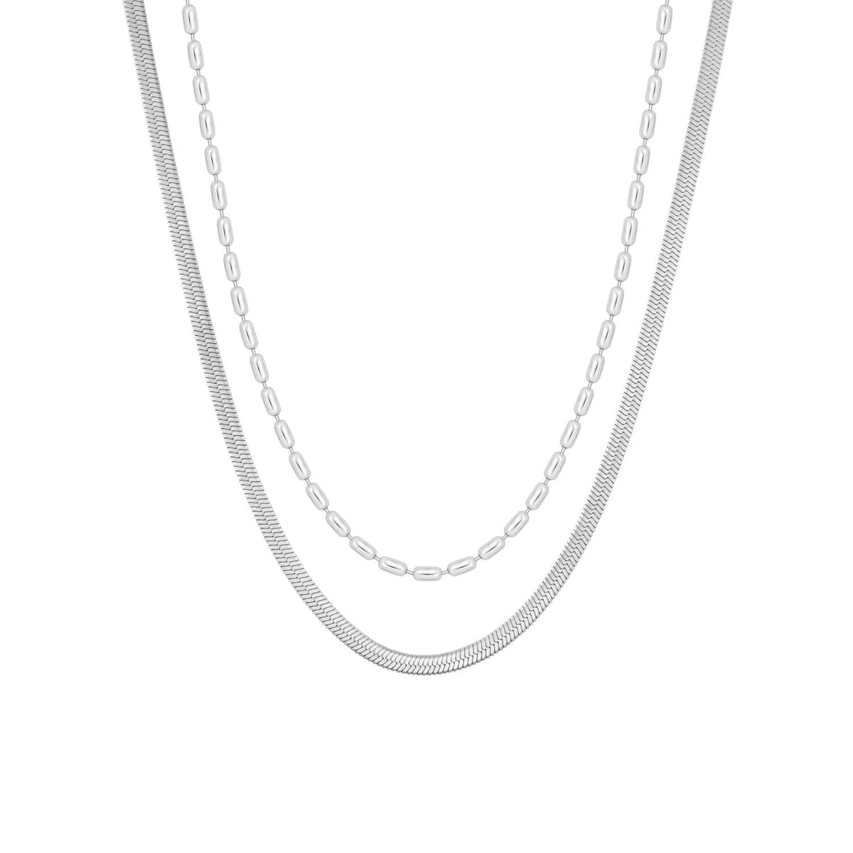 Bohomoon Stainless Steel Jovi Layered Necklace