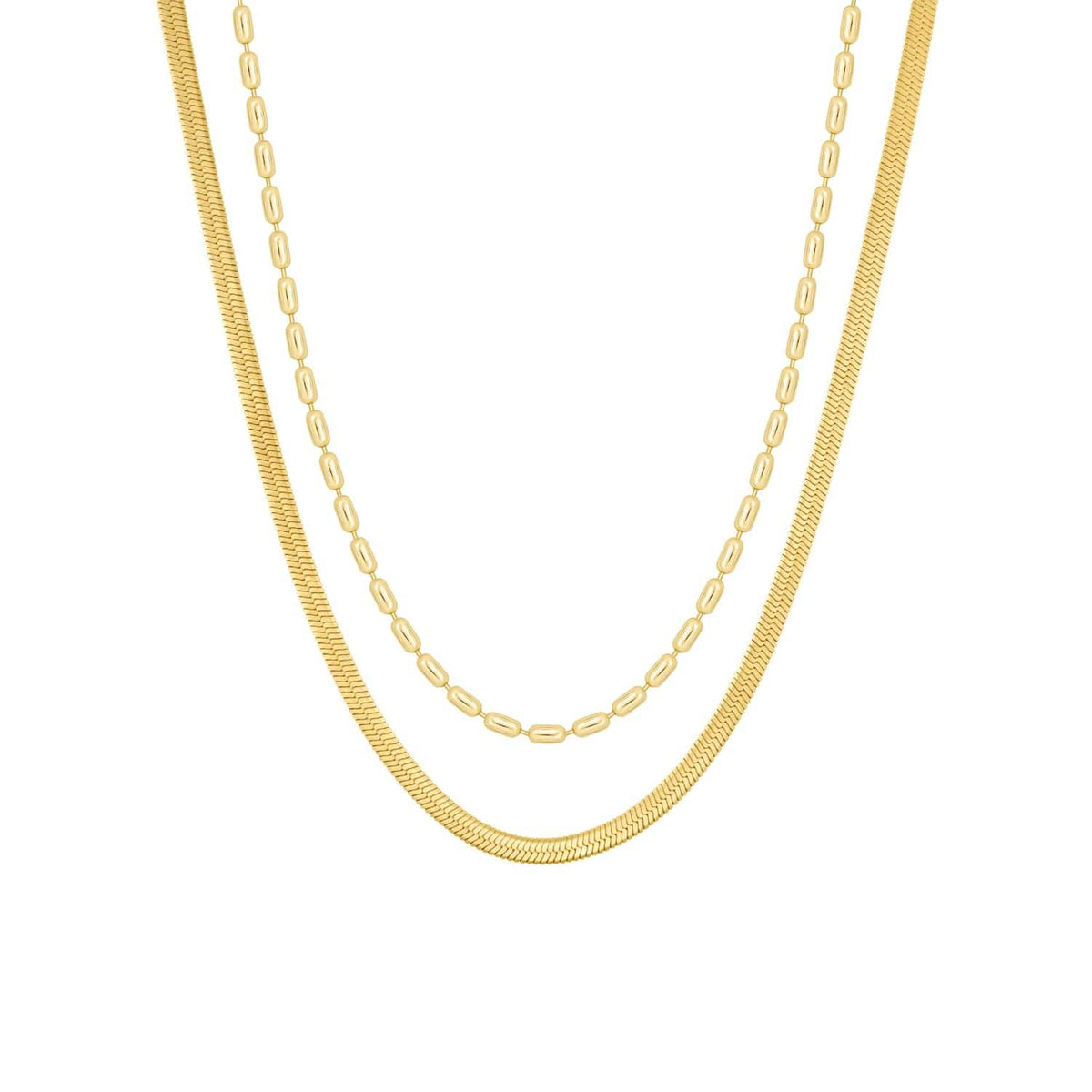 Bohomoon Stainless Steel Jovi Layered Necklace