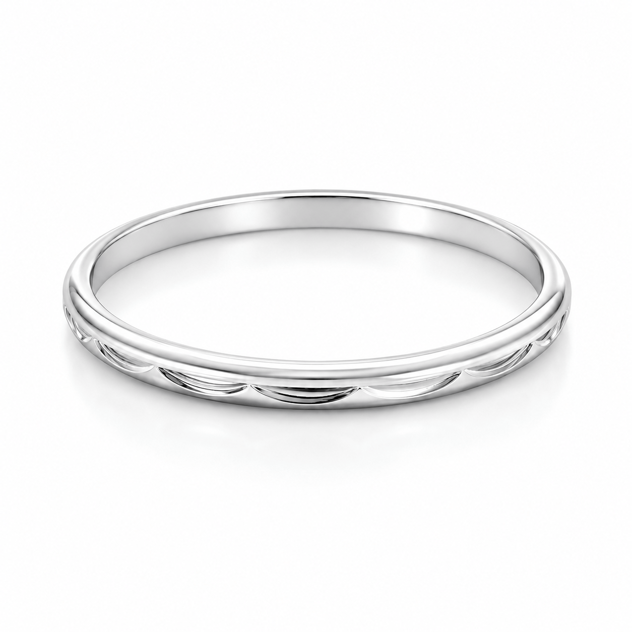 Bohomoon Stainless Steel Jude Dainty Band Ring