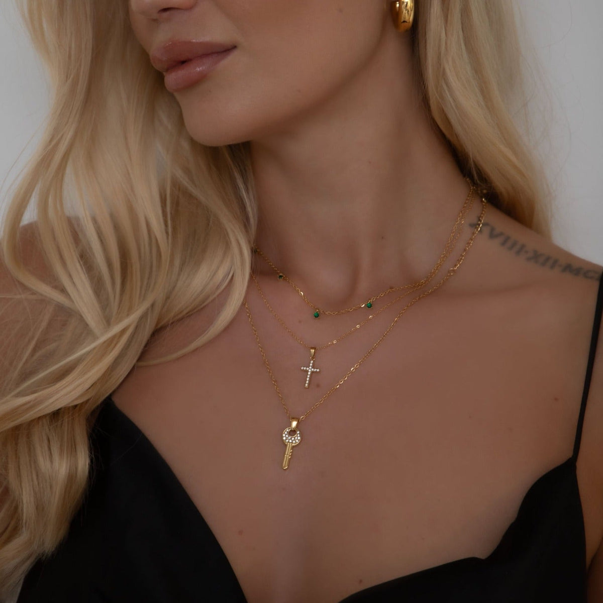 BohoMoon Stainless Steel Kassidy Necklace Gold