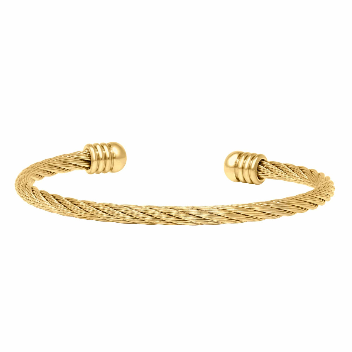 BohoMoon Stainless Steel Katya Cuff Bracelet Gold