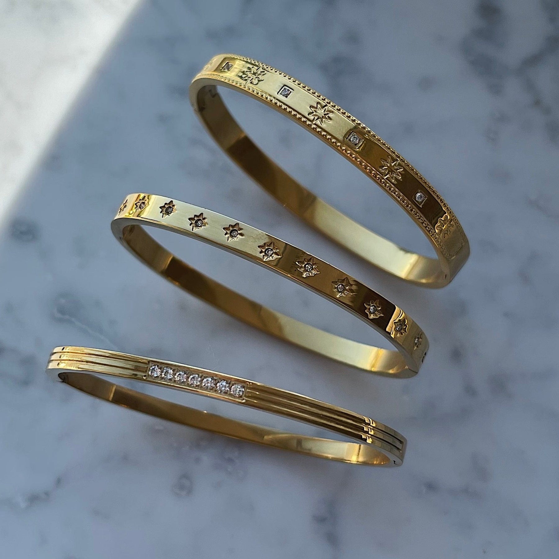 BohoMoon Stainless Steel Kennedy Bracelet Gold