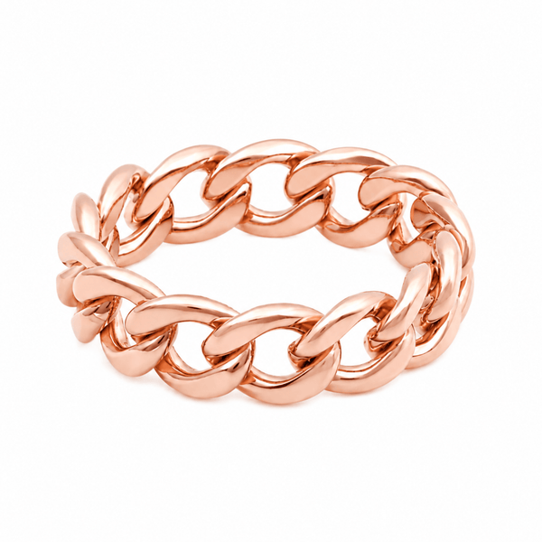 Bohomoon Kenya Chain Ring | Sweatproof & Tarnish Free