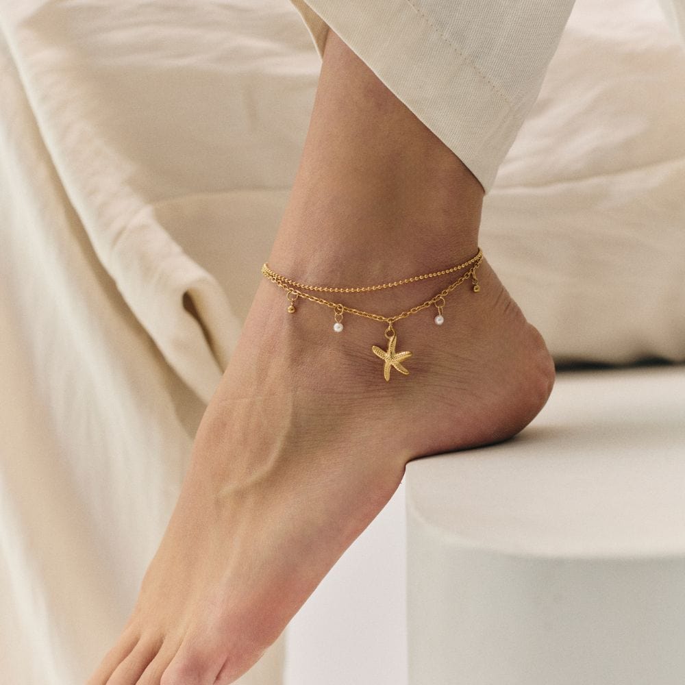 Bohomoon Stainless Steel Keola Anklet