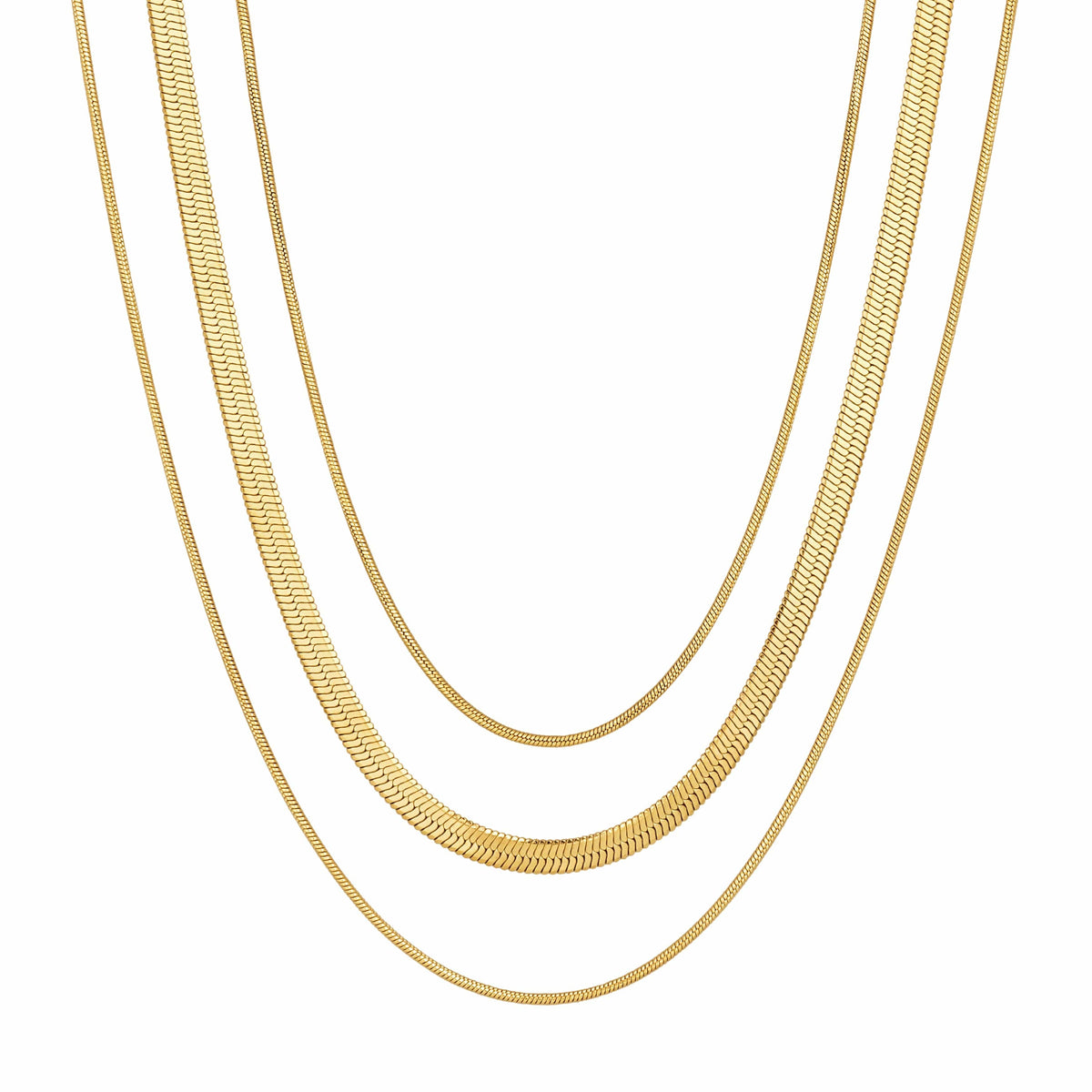 Bohomoon Stainless Steel Kiana Layered Necklace