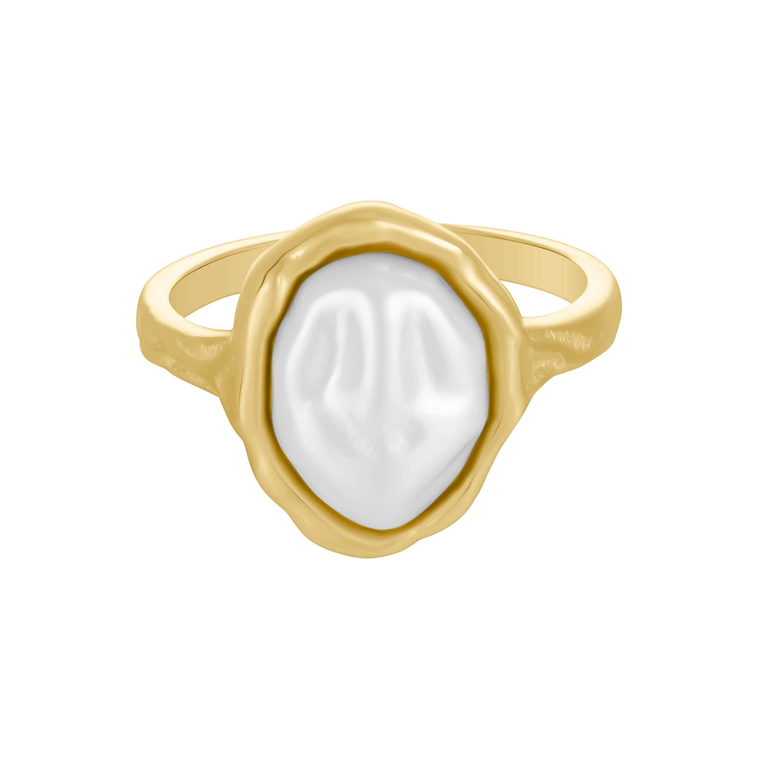 Bohomoon Stainless Steel Kira Pearl Ring