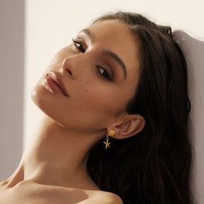 Bohomoon Stainless Steel Kona Stud Earrings