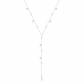 Bohomoon Stainless Steel Kristy Lariat Necklace