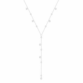 Bohomoon Stainless Steel Kristy Lariat Necklace