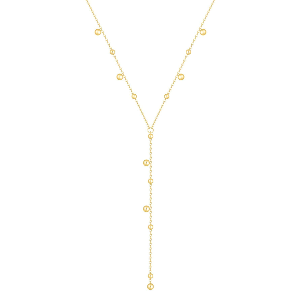 Bohomoon Stainless Steel Kristy Lariat Necklace