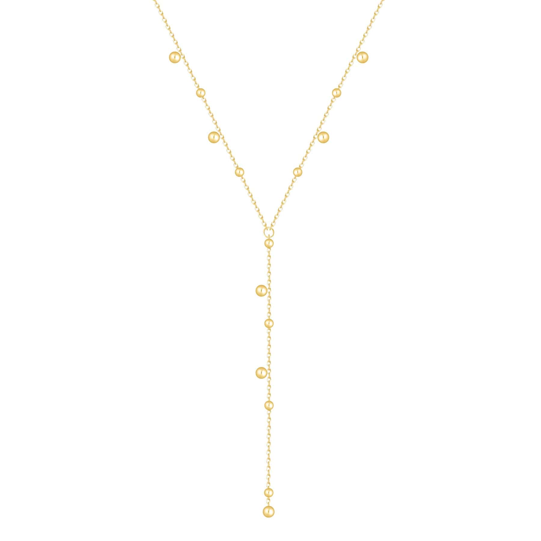 Bohomoon Stainless Steel Kristy Lariat Necklace