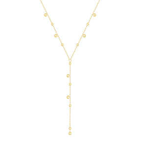 Bohomoon Stainless Steel Kristy Lariat Necklace