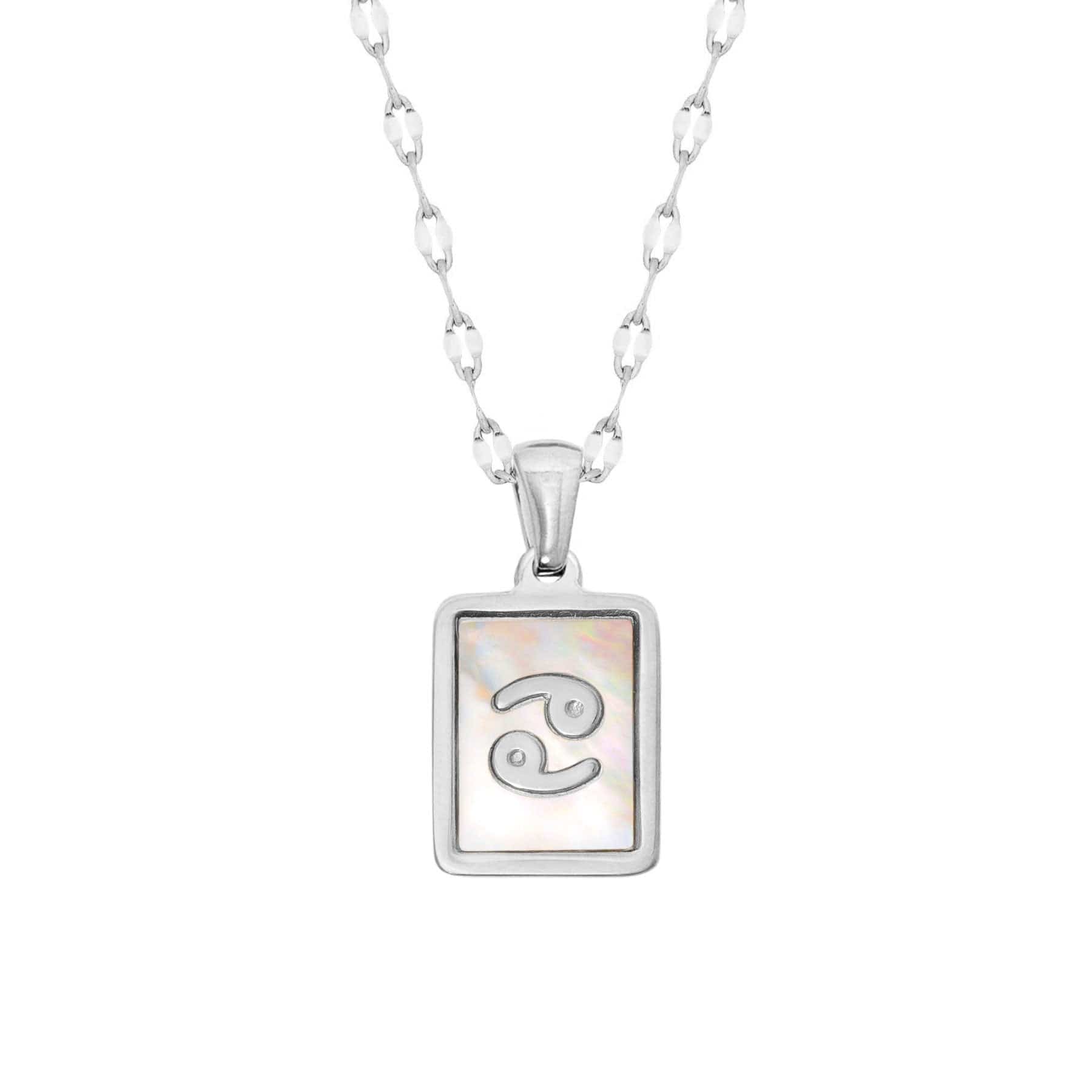 BohoMoon Stainless Steel Labyrinth Zodiac Necklace
