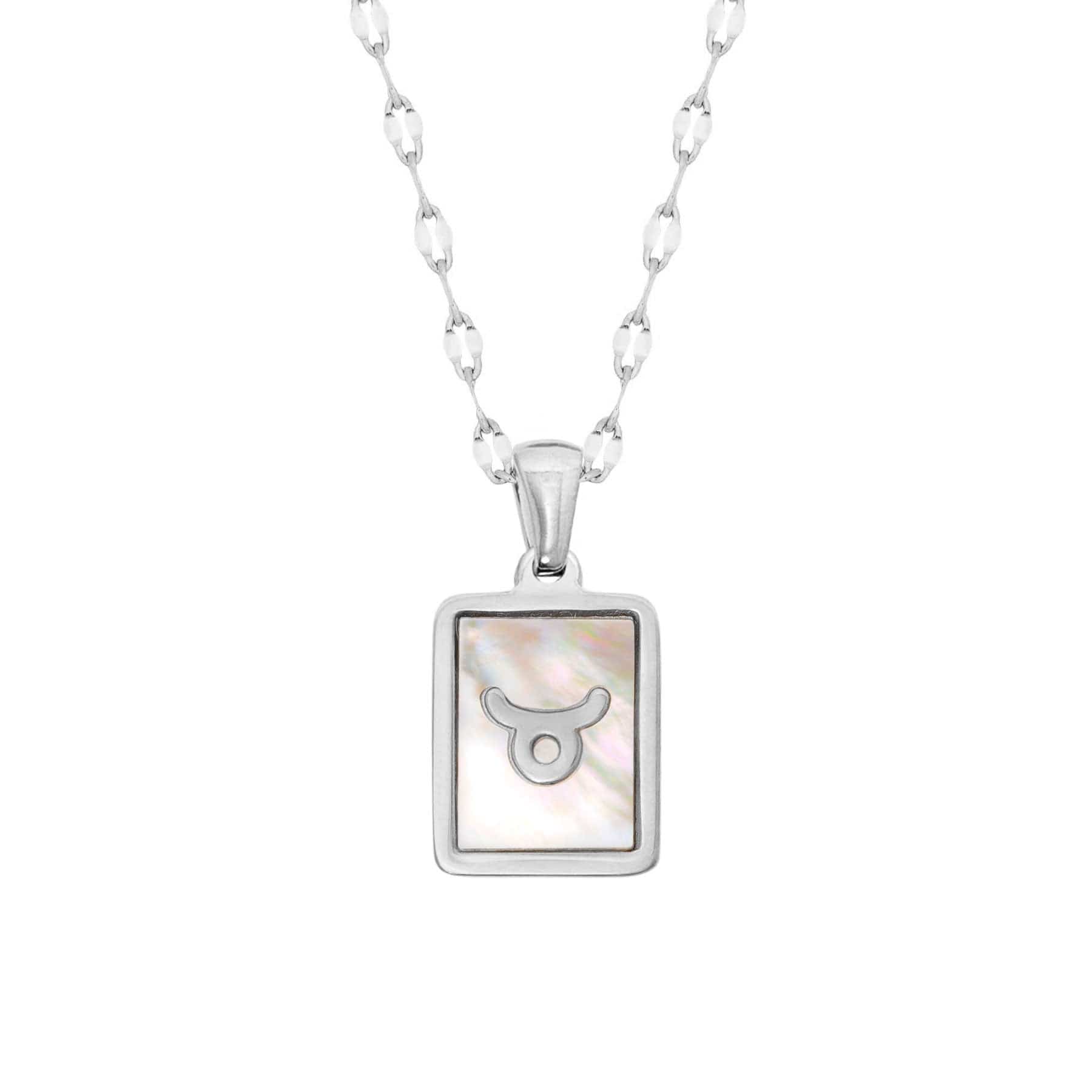 BohoMoon Stainless Steel Labyrinth Zodiac Necklace