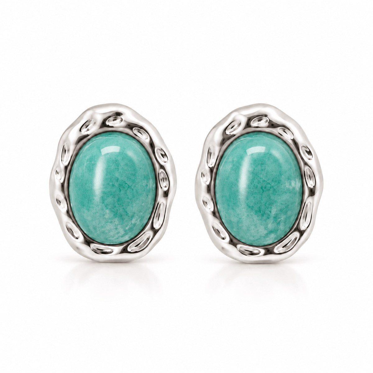 Bohomoon Stainless Steel Lagoon Stud Earrings