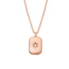 BOHOMOON Stainless Steel Lara Necklace Rose Gold