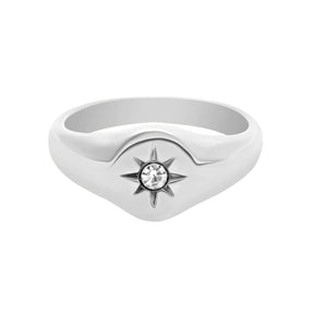 BohoMoon Stainless Steel Lara Ring Silver / US 6 / UK L / EUR 51 (small)