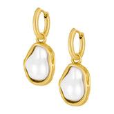 Bohomoon Stainless Steel Larissa Hoop Earrings