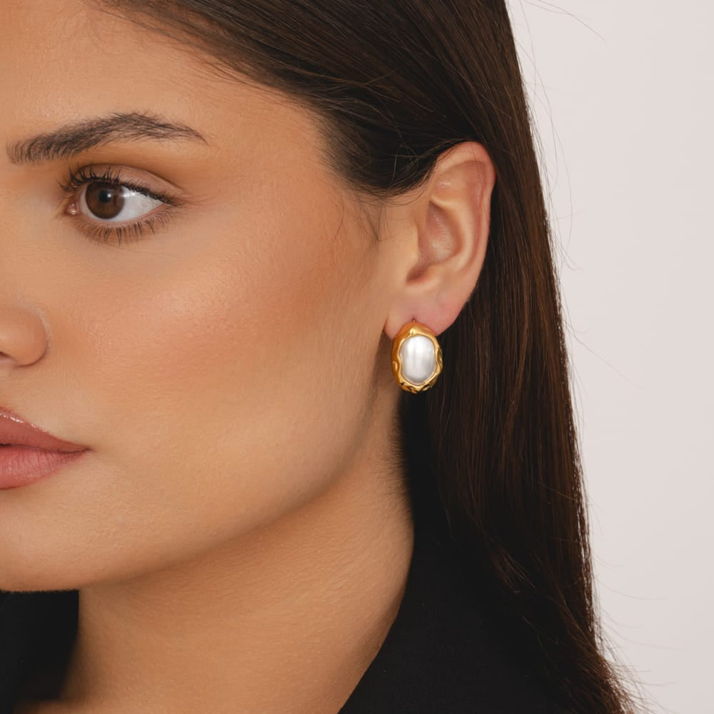 Bohomoon Stainless Steel Larissa Stud Earrings