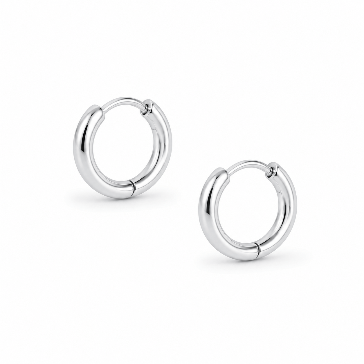 Bohomoon Stainless Steel Layla Hoop Earrings