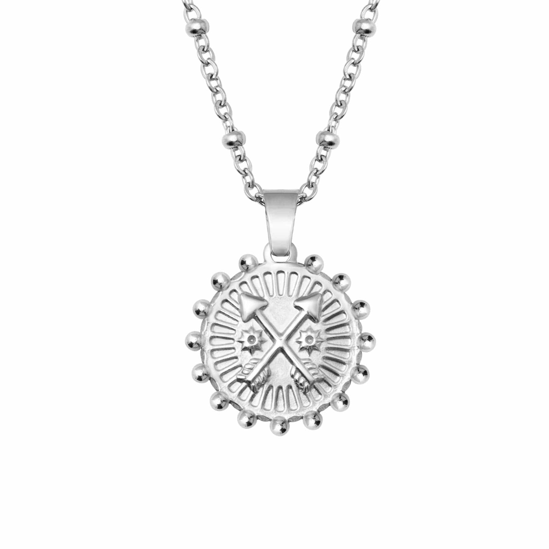 BohoMoon Stainless Steel Legacy Necklace Silver