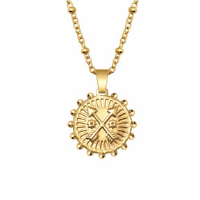 BohoMoon Stainless Steel Legacy Necklace Gold