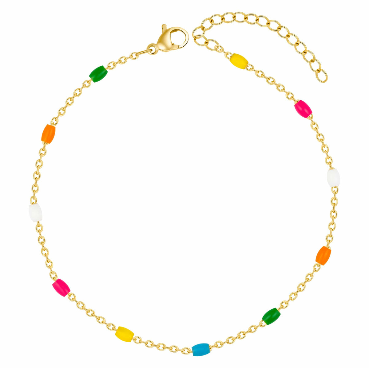 Bohomoon Stainless Steel Lehua Anklet